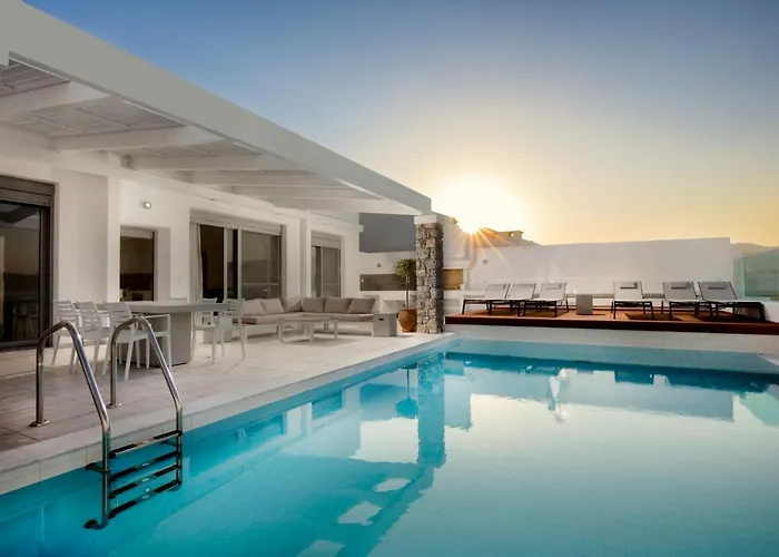 וילה Phos With Swimming Pool In *